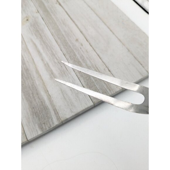 Vintage Flint Arrowhead Stainless USA Small Serving Meat Fork Small 11" USA - Picture 8 of 8